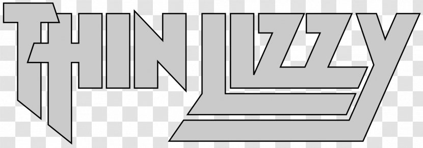 Thin Lizzy Logo Emerald Graphic Design Transparent PNG
