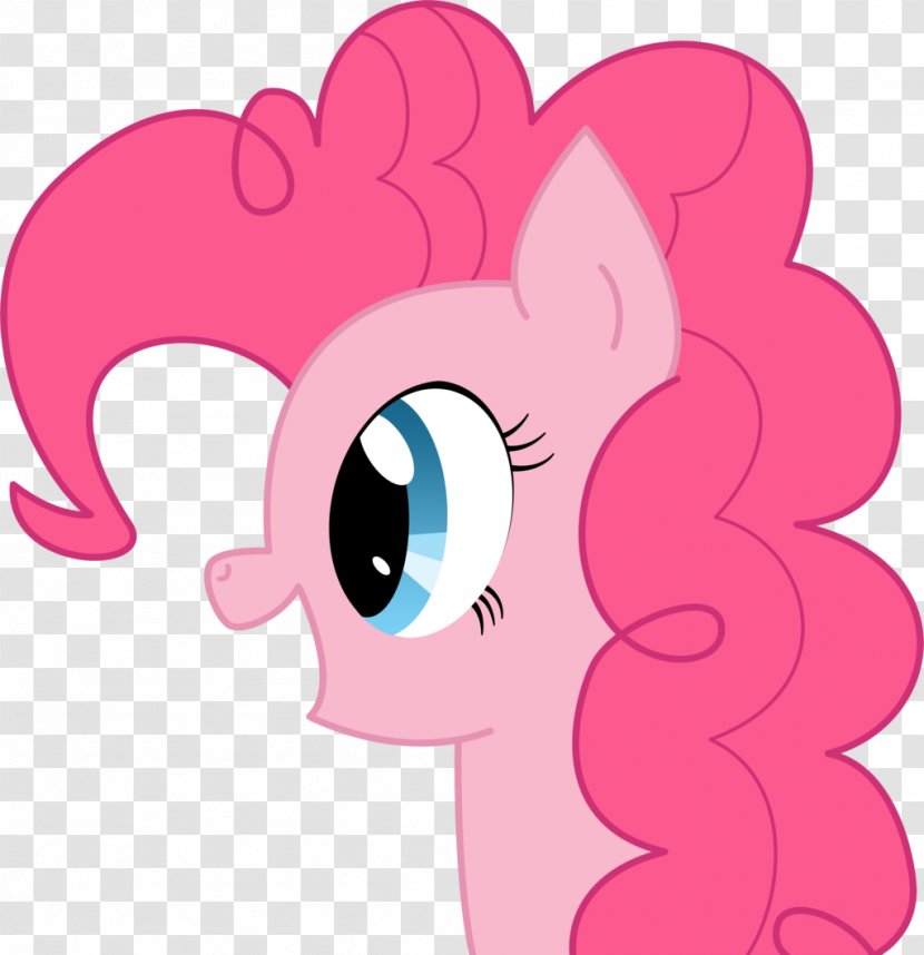 Pony Pinkie Pie Little Finger Face - Frame Transparent PNG