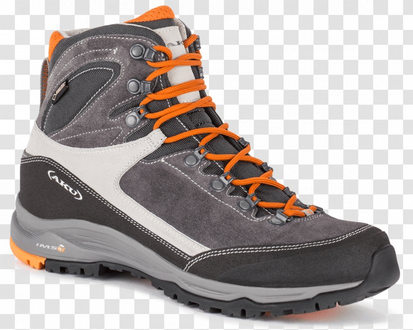 Gore-Tex Suede Shoe Mountaineering Boot AKU - Bassa Montagna - Trekking Transparent PNG