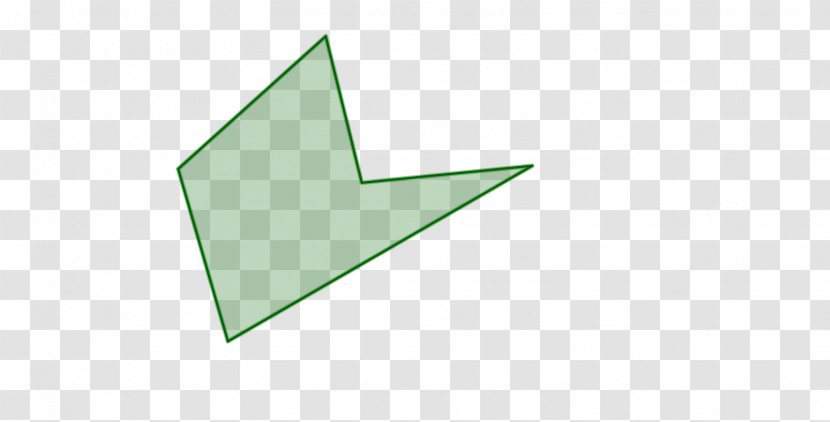 Product Design Line Triangle Point - Green Transparent PNG