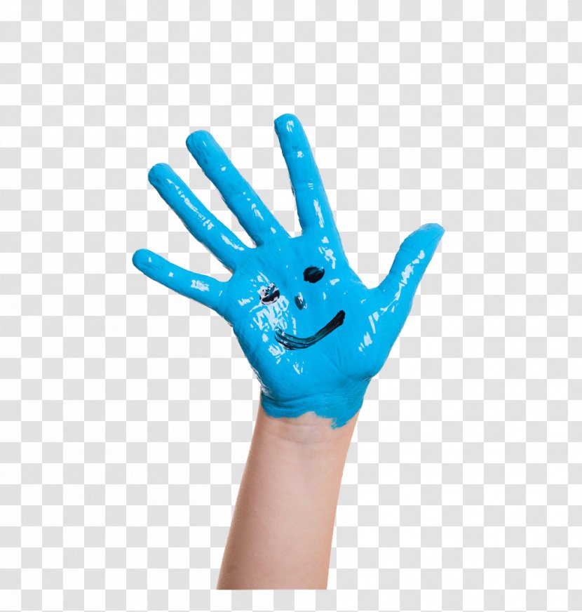 Paint Color Pigment - Graffiti - 3D Hand Smile Transparent PNG