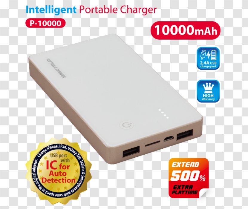 Battery Charger Wireless Router Data Storage - Design Transparent PNG