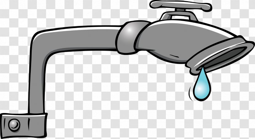 Tap Cartoon Leak - Hardware Accessory - Faucet Transparent PNG