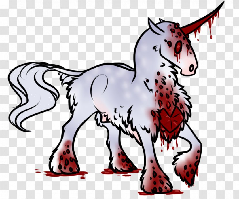 Pony Mustang Pack Animal Unicorn Mane - Cartoon - Bloodborne Transparent PNG