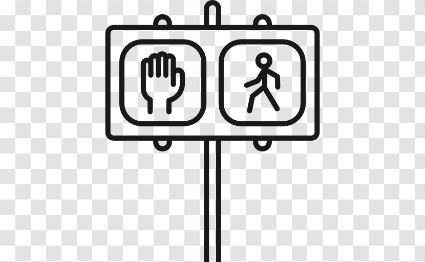 Traffic Light Sign Pedestrian - Grandparents Vector Transparent PNG