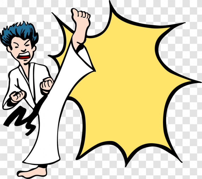 Karate Kick Martial Arts Stock Photography - Taekwondo Warrior Transparent PNG