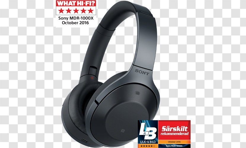 Sony 1000X Noise-cancelling Headphones Active Noise Control - Button Mdrex450aph - Mdr Transparent PNG