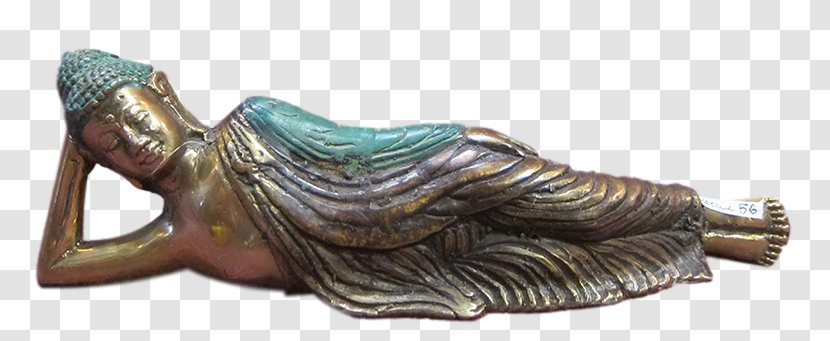 Statue AsiaBarong Bronze Figurine Brass - Gautama Buddha - Sleeping Transparent PNG