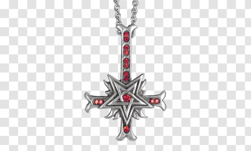 Christian Cross Satanism Goth Subculture Symbol - Religion Transparent PNG