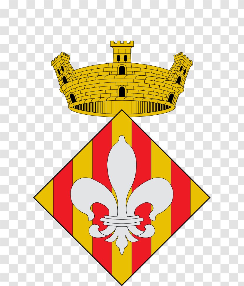 Sant Mateu De Bages Joan Vilatorrada Province Of Tarragona Escutcheon Coat Arms - Yellow Transparent PNG