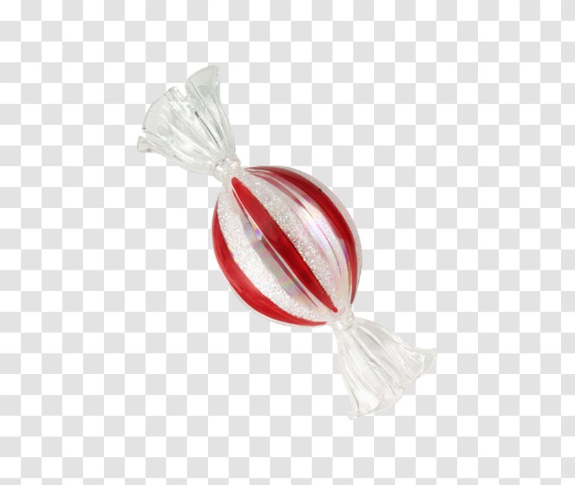 Candy Cane Christmas Sugar - Lollipop Transparent PNG