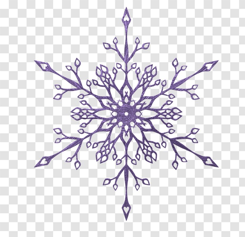 Snowflake Crystal Euclidean Vector Sticker Glitter - Royaltyfree - Purple Pattern Transparent PNG