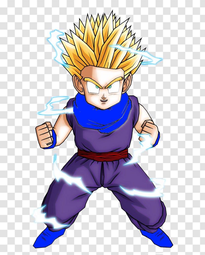 Gohan Trunks Majin Buu Goku Vegeta - Flower - Teenager Transparent PNG