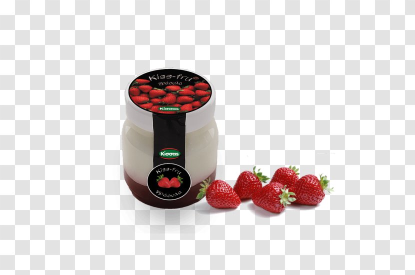 Strawberry Κίσσας Βιομηχανία Γάλακτος Dairy Industry - Berry Transparent PNG