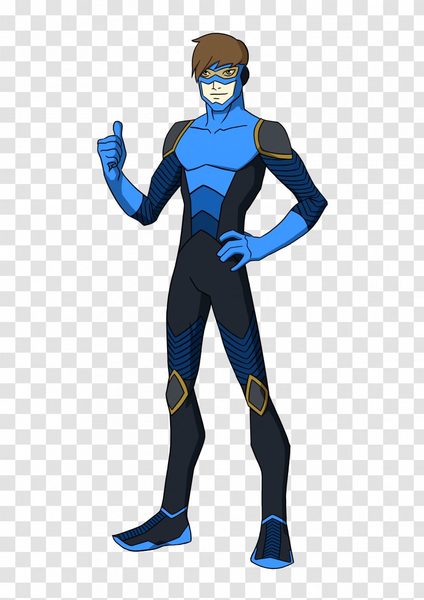 Wally West Superhero Flash Speedster Costume - Prom Transparent PNG