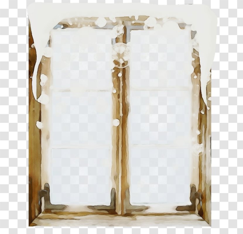 Antique Metal Wood Mirror Furniture - Paint Transparent PNG