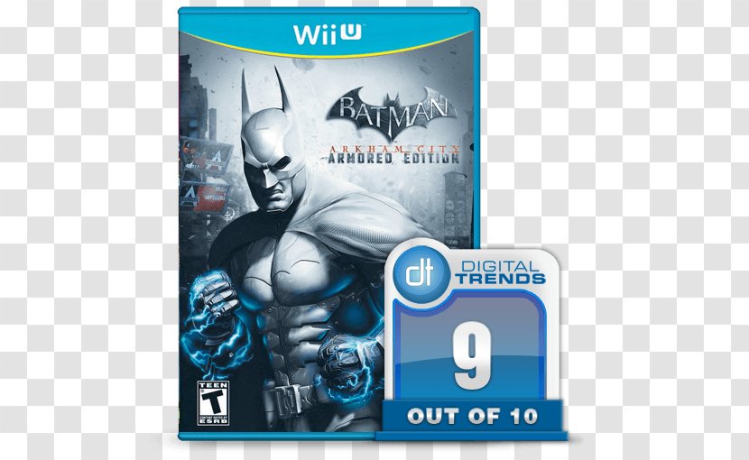 Batman: Arkham City Asylum Wii U Origins - Technology - Batman Transparent PNG