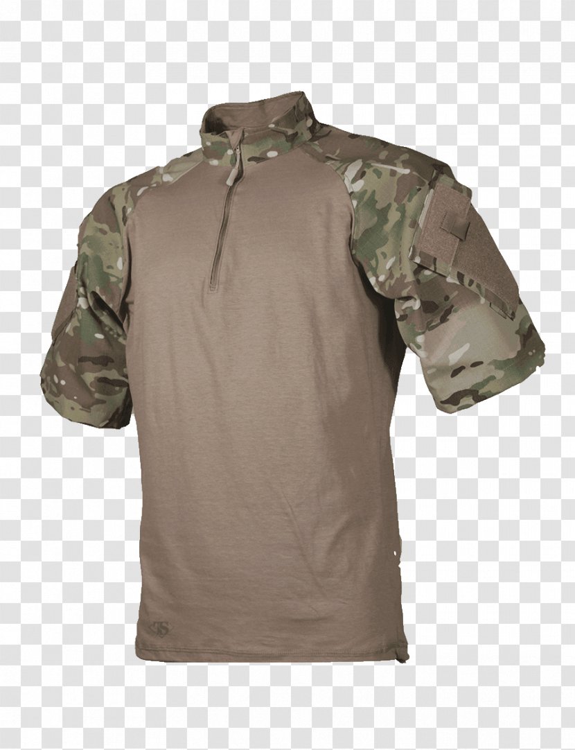T-shirt Army Combat Shirt Sleeve TRU-SPEC - Pocket - Camouflage Uniform Transparent PNG