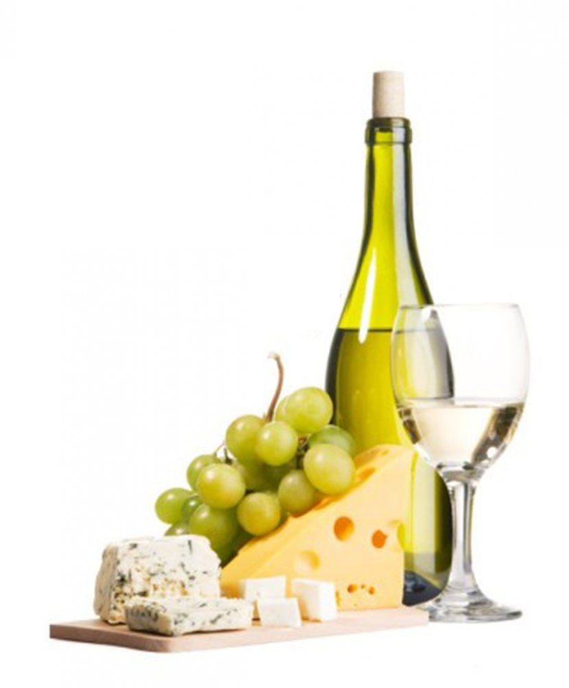 White Wine Italian Cuisine Delicatessen Cheese - Tasting - Party Cliparts Transparent PNG