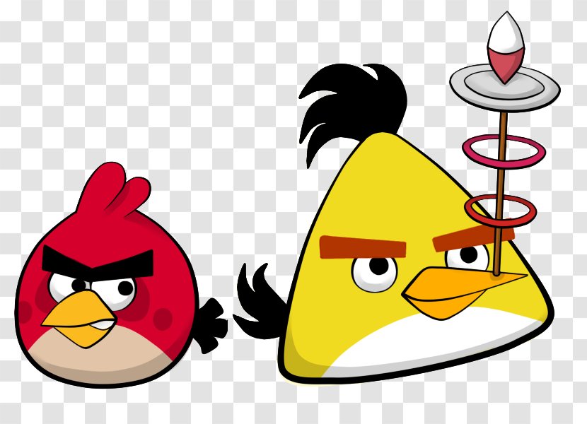 Angry Birds Go! Mighty Eagle Yellow Beak - Movie - Bird Transparent PNG