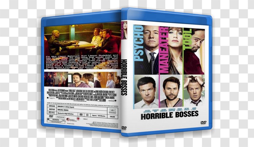 Horrible Bosses 2 Film Actor Jason Sudeikis - Charlie Day Transparent PNG