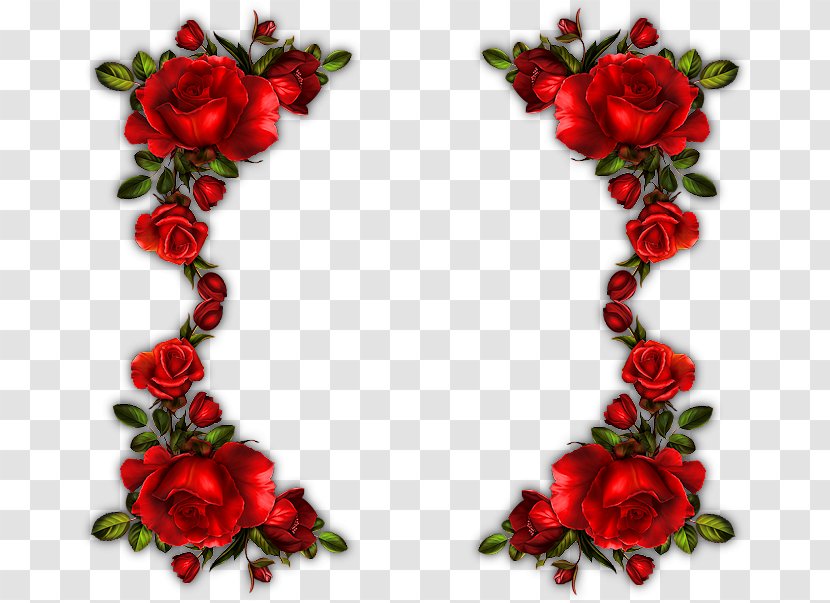 Garden Roses Flower Bouquet Floral Design Valentine's Day - Artificial Transparent PNG