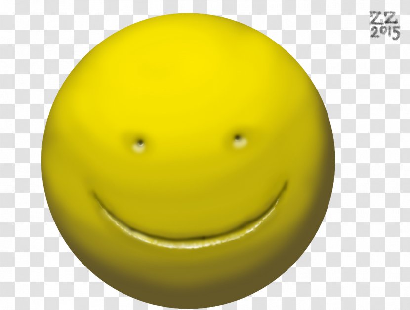 Smiley - Yellow - Sketch Transparent PNG