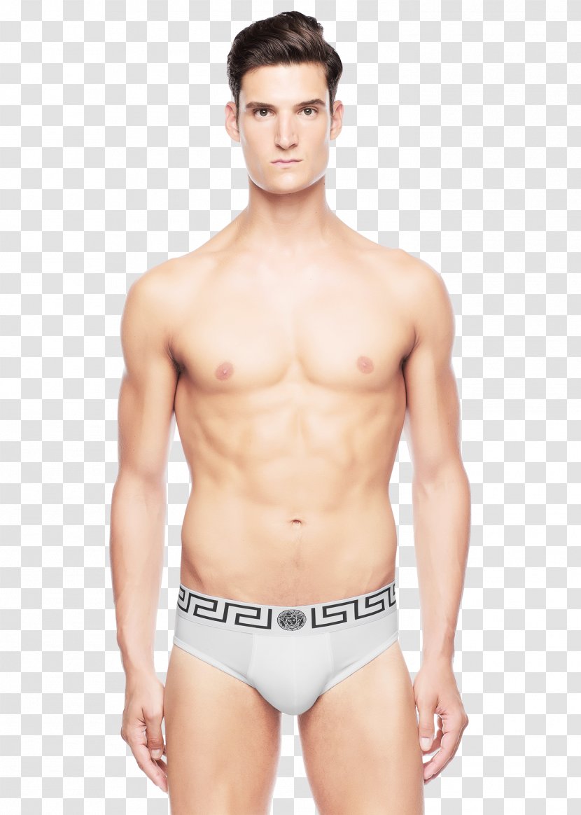 Versace Men Boxer Briefs Fashion - Heart - Brief Transparent PNG