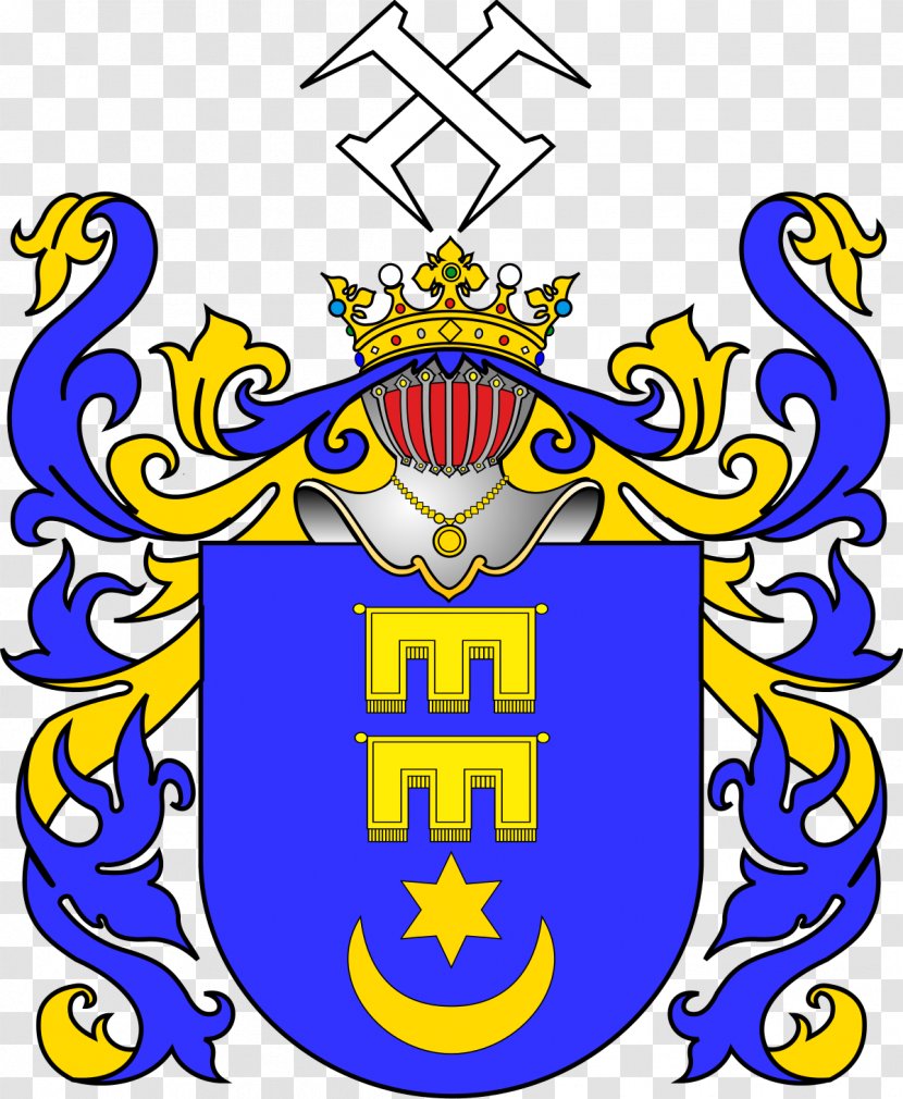 Polish Heraldry Poland Leliwa Coat Of Arms Crest - Area - Herby Szlachty Polskiej Transparent PNG