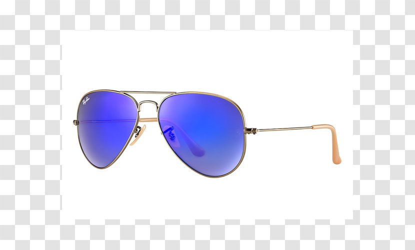 Ray-Ban Aviator Flash Sunglasses Classic - Ray Ban Transparent PNG