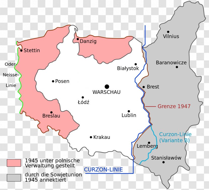 Curzon Line Germany Oder Poland World War II - Ii - Columbus Metropolitan Area Ohio Transparent PNG