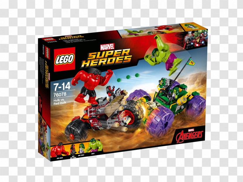 Lego Marvel Super Heroes She-Hulk Thunderbolt Ross - Toy - Hulk Transparent PNG
