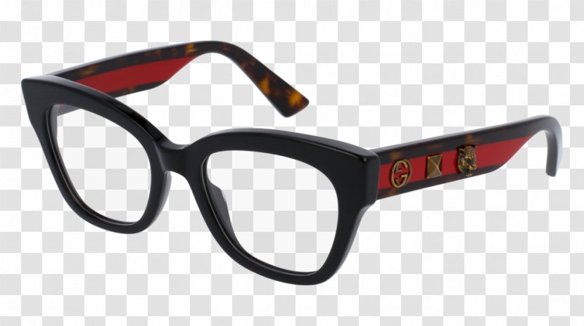Glasses Gucci Fashion Lens Eyeglass Prescription - Color Transparent PNG