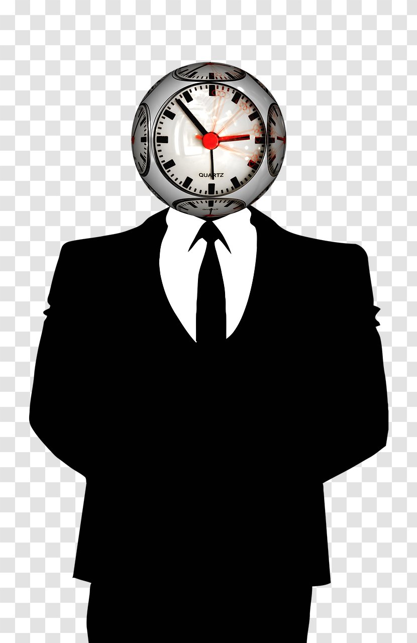 Time & Attendance Clocks Clip Art - Tuxedo - Clock Transparent PNG