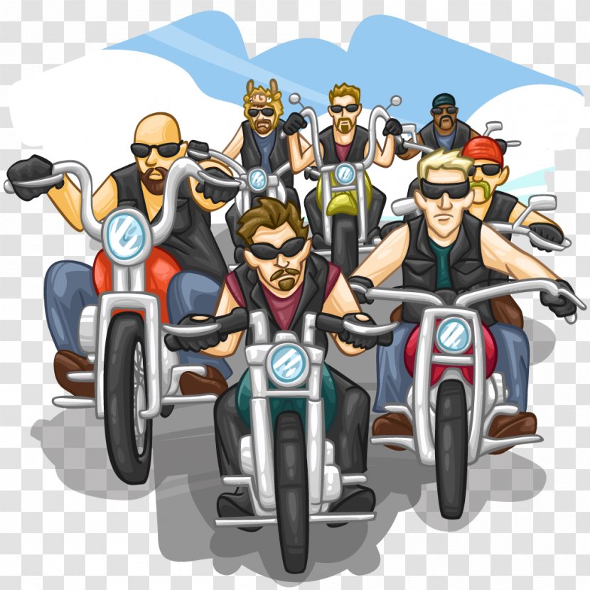 Outlaw Motorcycle Club Motor Vehicle Car - Automotive Design - Convoy Transparent PNG