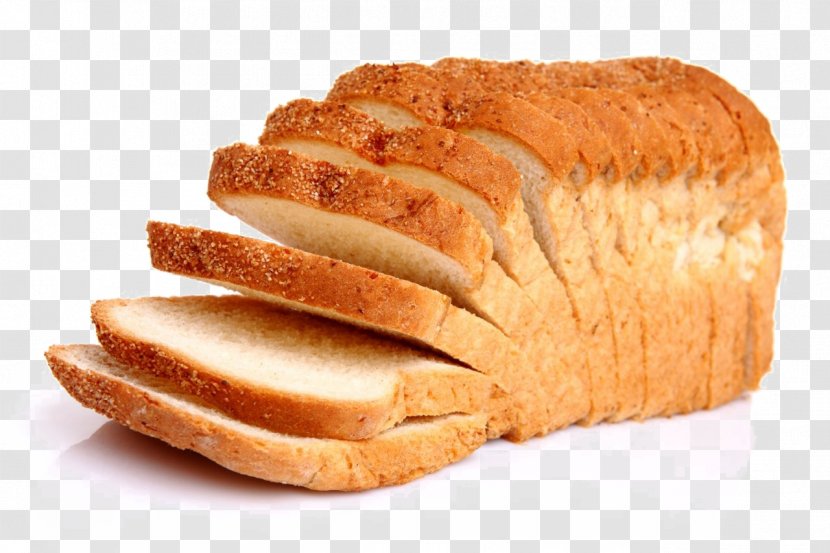 Toast Baguette Pretzel White Bread Rye - Brown Transparent PNG