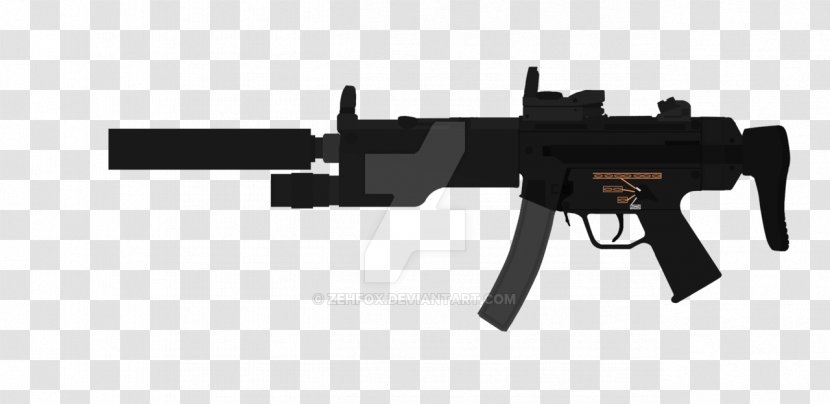 German Sport Guns GSG-5 Heckler & Koch MP5 Airsoft GmbH Firearm - Frame - Komodo Transparent PNG