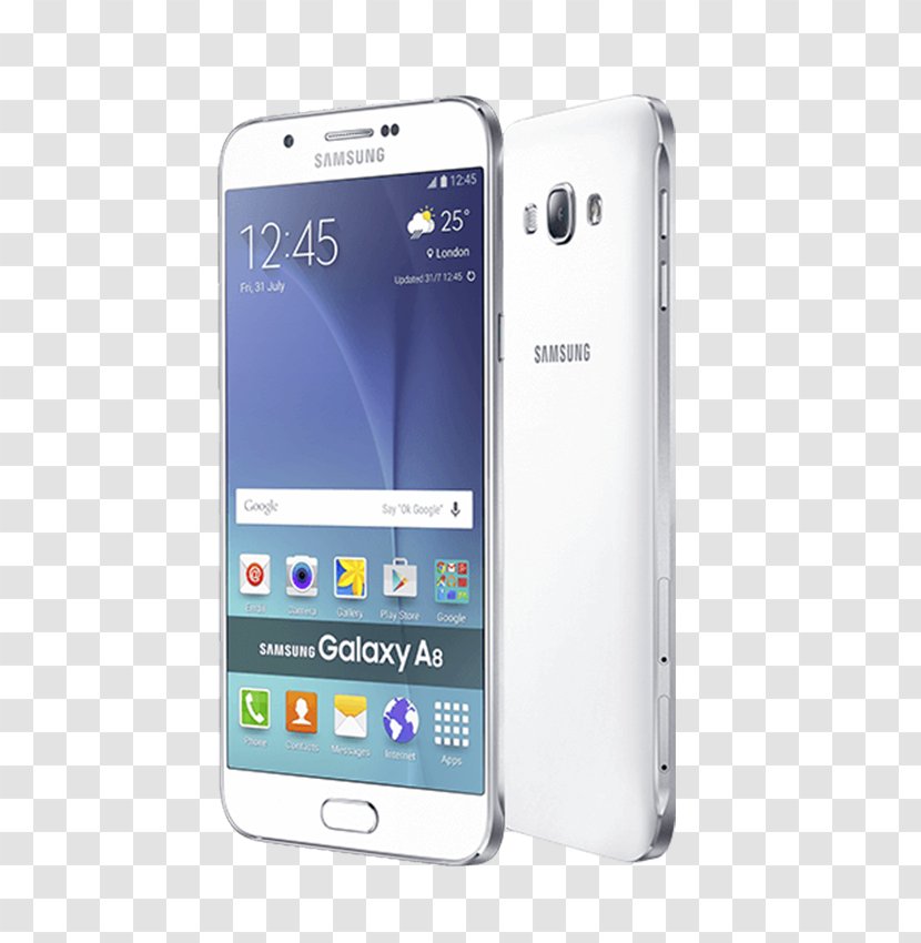 Samsung Galaxy A8 (2016) / A8+ Smartphone Transparent PNG