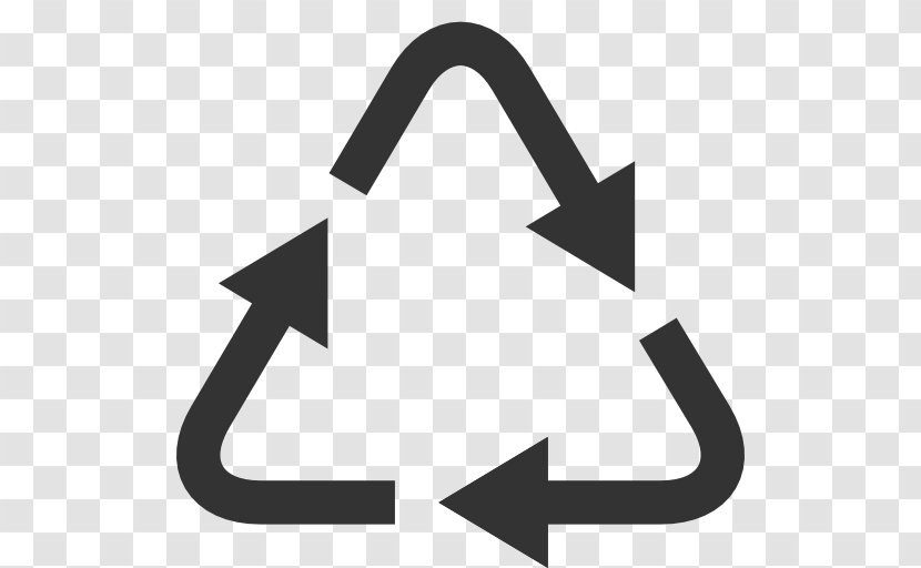 Recycling Symbol Icon - Text - Recycle Transparent PNG