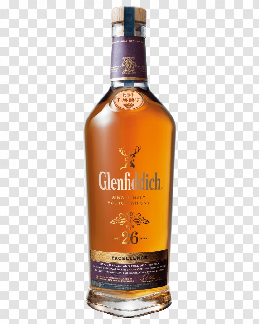 Glenfiddich Single Malt Whisky Scotch - Wine Transparent PNG