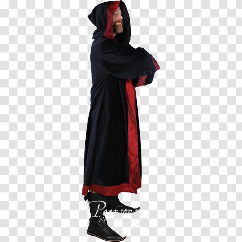 Robe Cloak Costume Hood Textile - Cloak&dagger Transparent PNG