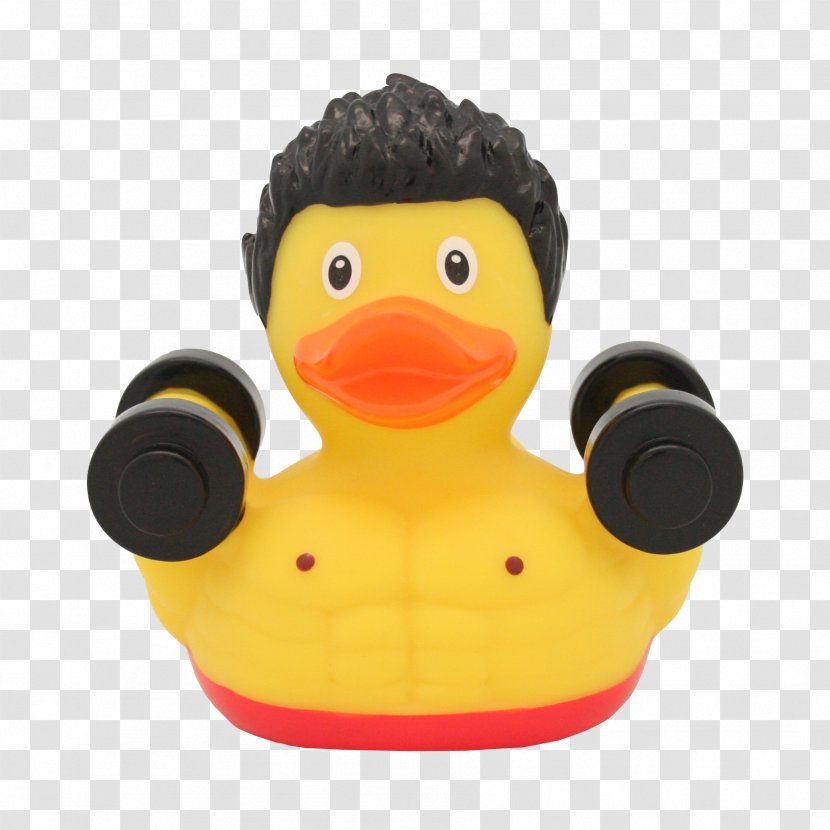 Rubber Duck Weight Training Bodybuilding Toy Transparent PNG