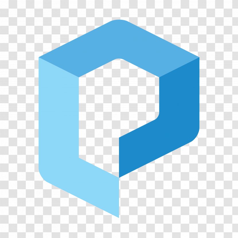 Logo Brand Line - Azure Transparent PNG