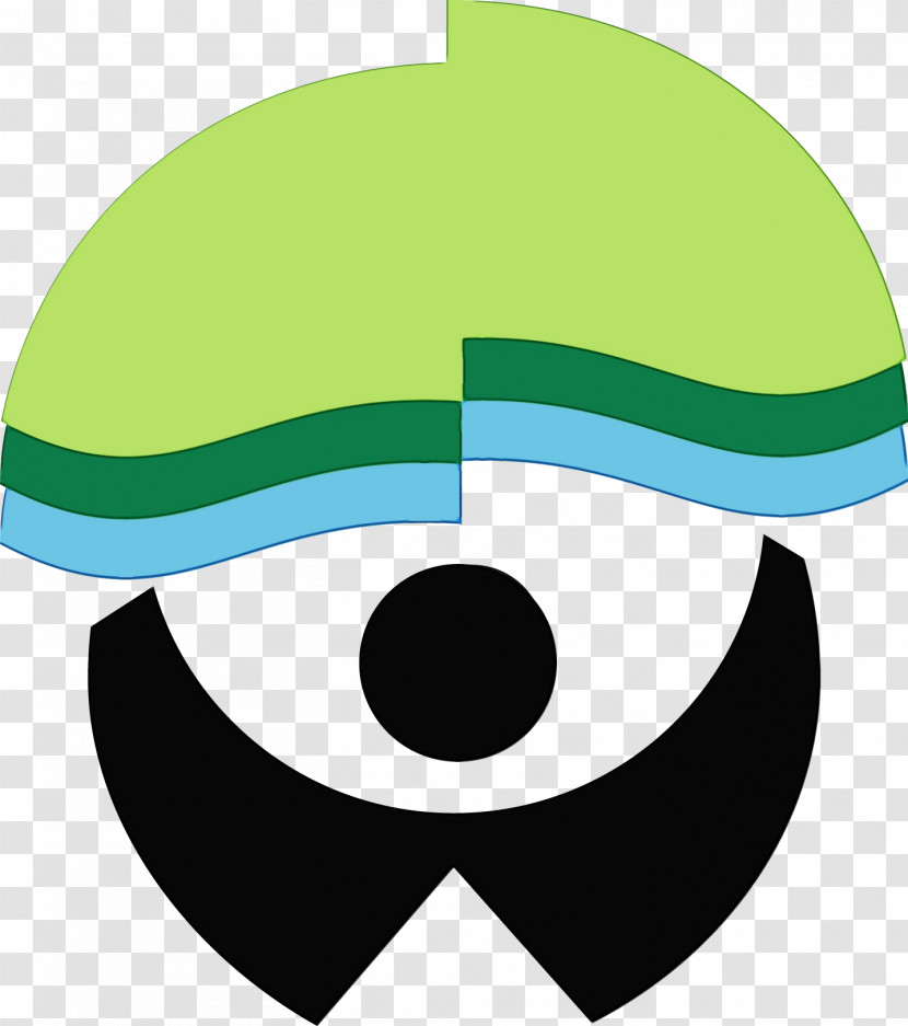 Logo Green Symbol Headgear Line Transparent PNG