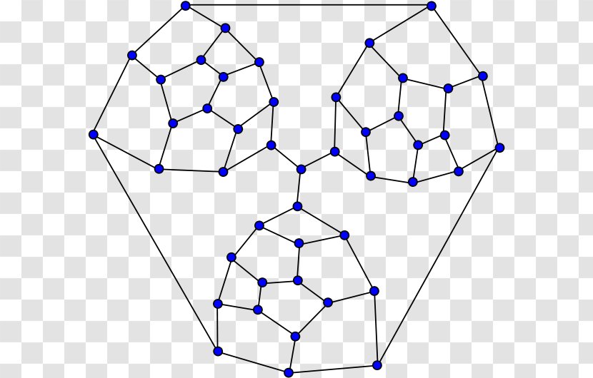 Graph Theory Hamiltonian Path Tutte Theorem - Area - Symmetry Transparent PNG