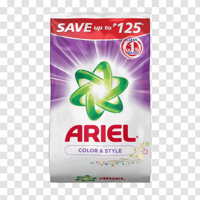 Ariel Laundry Detergent Powder Washing - Fabric Softener - Element Transparent PNG