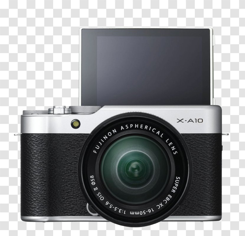 Fujifilm X-A10 Mirrorless Digital Camera With 16-50mm Lens X-A3 Interchangeable-lens 富士 - Xa3 Transparent PNG