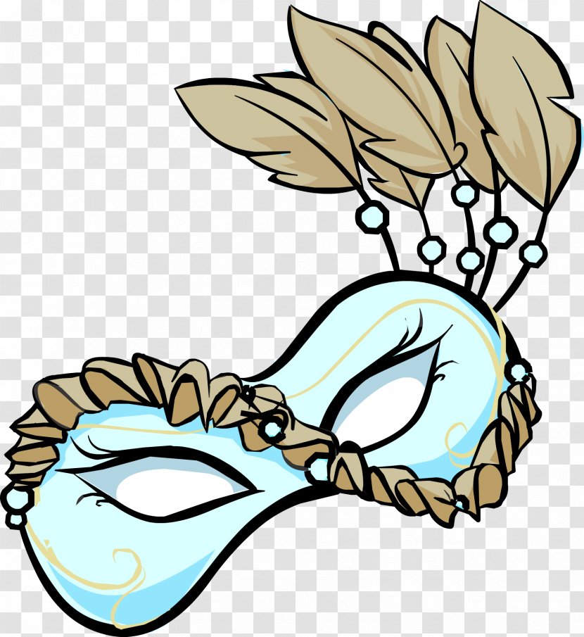 Club Penguin Island Mask Masquerade Ball Entertainment Inc - Wikia - Mystery Transparent PNG