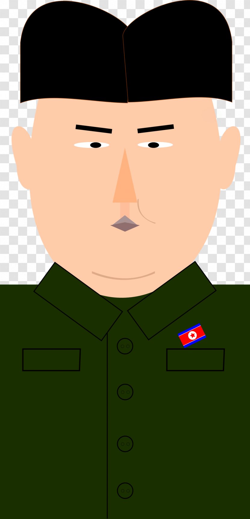 South Korea North Clip Art - Kim Jong-un Transparent PNG