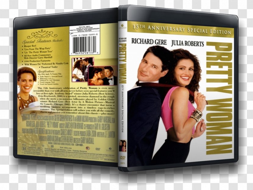 Blu-ray Disc DVD Film Box Office Romantic Movies - Richard Gere - Pretty Women Transparent PNG